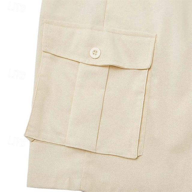 TNF™ | Premium Herren Cargo-Shorts mit Zweifarbigem Gürtel